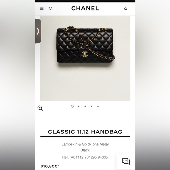 Coming soon… Chanel Classic lambskin - Picture 3 of 3